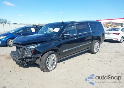 2017 Cadillac Escalade Esv Platinum z USA, uszkodzony, nr VIN 1GYS4KKJ6HR274108